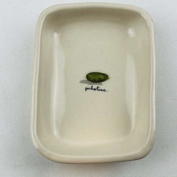 Rae Dunn Olive Dishes & Tray Set of 4 Kalamata Picholine Nicoise Discontinued - Picture 6 of 9